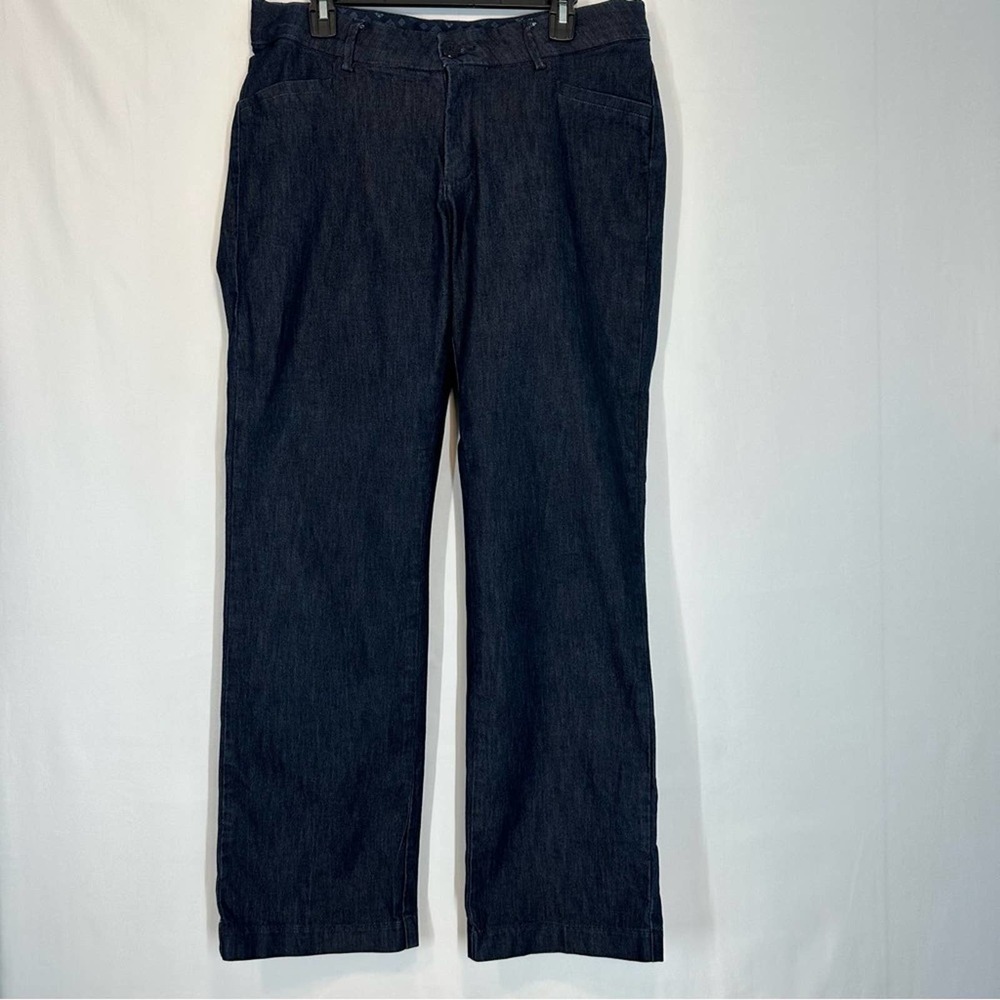 LEE Platinum Label No Gap Waistband Tummy Control Denim Straight Leg - Size 12 - Picture 1 of 3